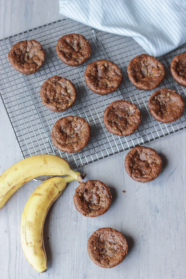 Vegan Gluten Free Banana Muffins