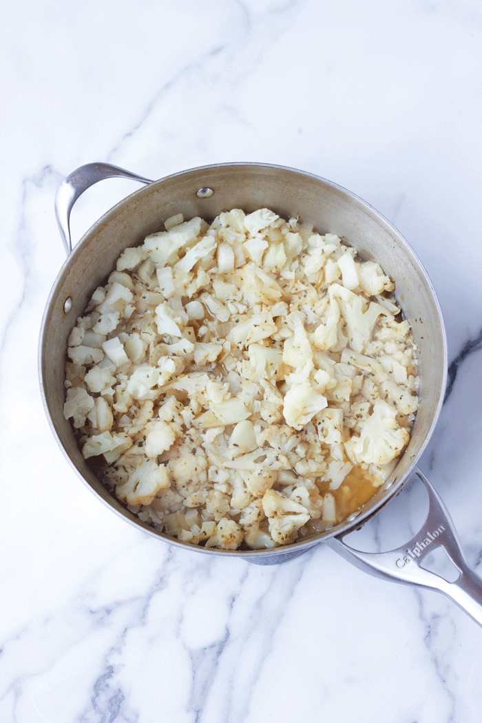 Vegan Cauliflower Alfredo Sauce