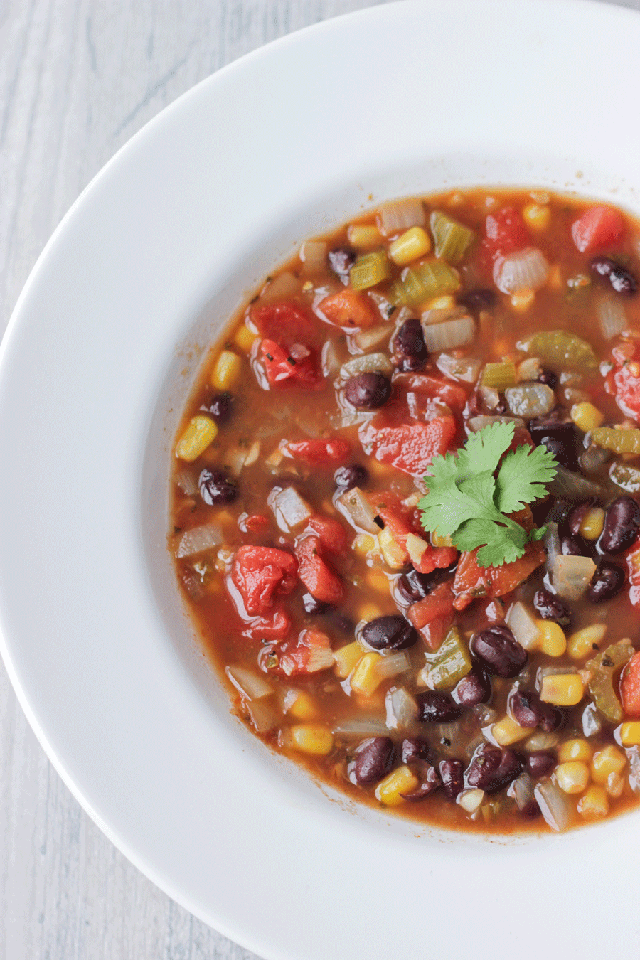 Black Bean Tortilla Soup - Alternative Dish