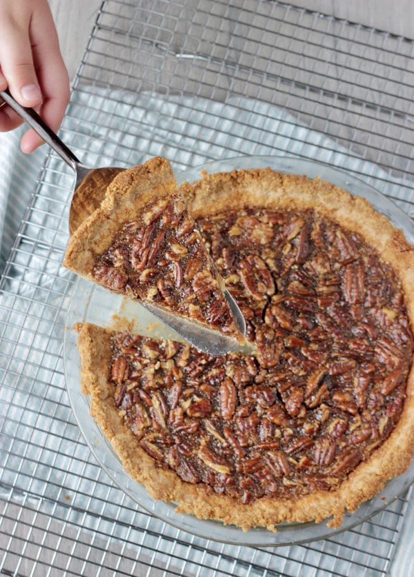 Pecan Pie on Cooling rack