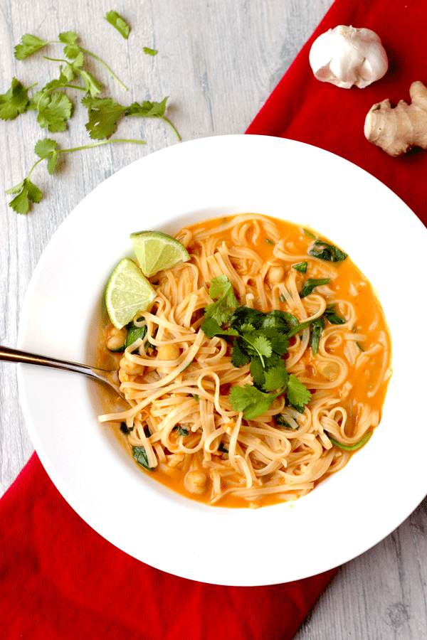 Vegan Thai Coconut Soup