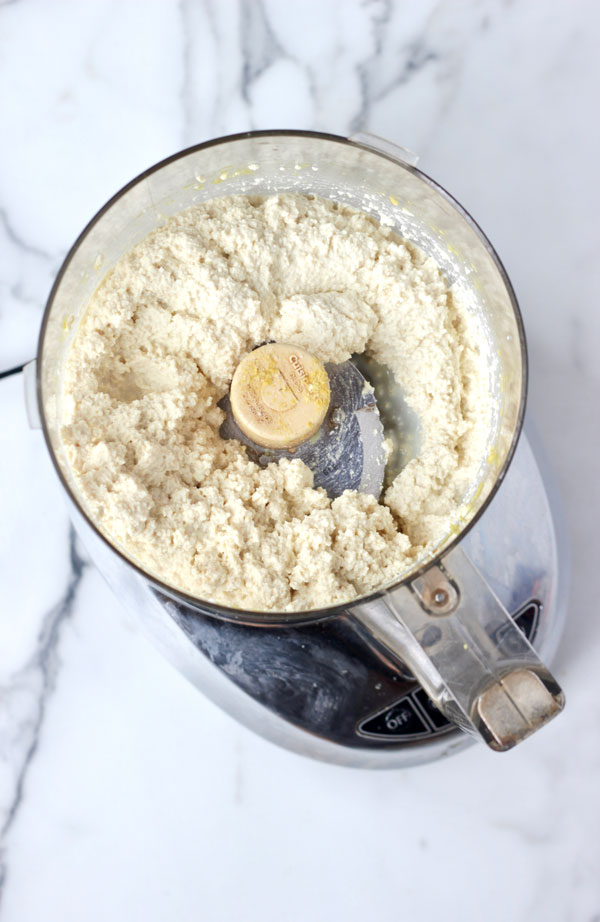 Tofu Ricotta in food processor