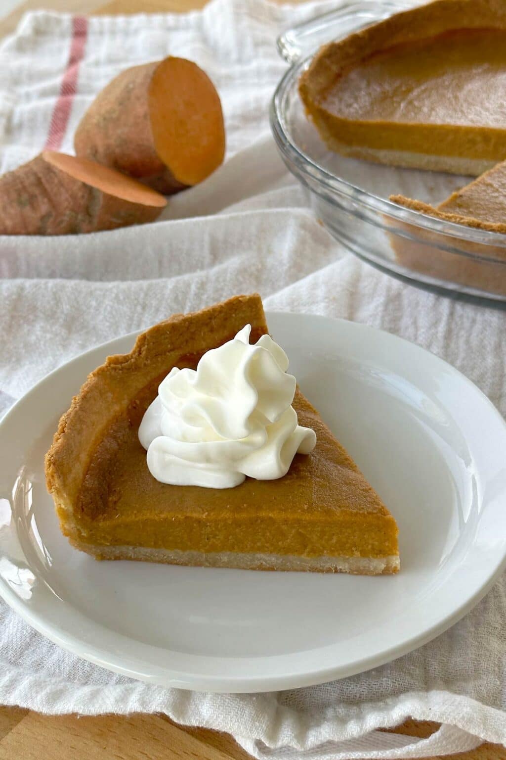 Vegan Sweet Potato Pie (GlutenFree) Alternative Dish